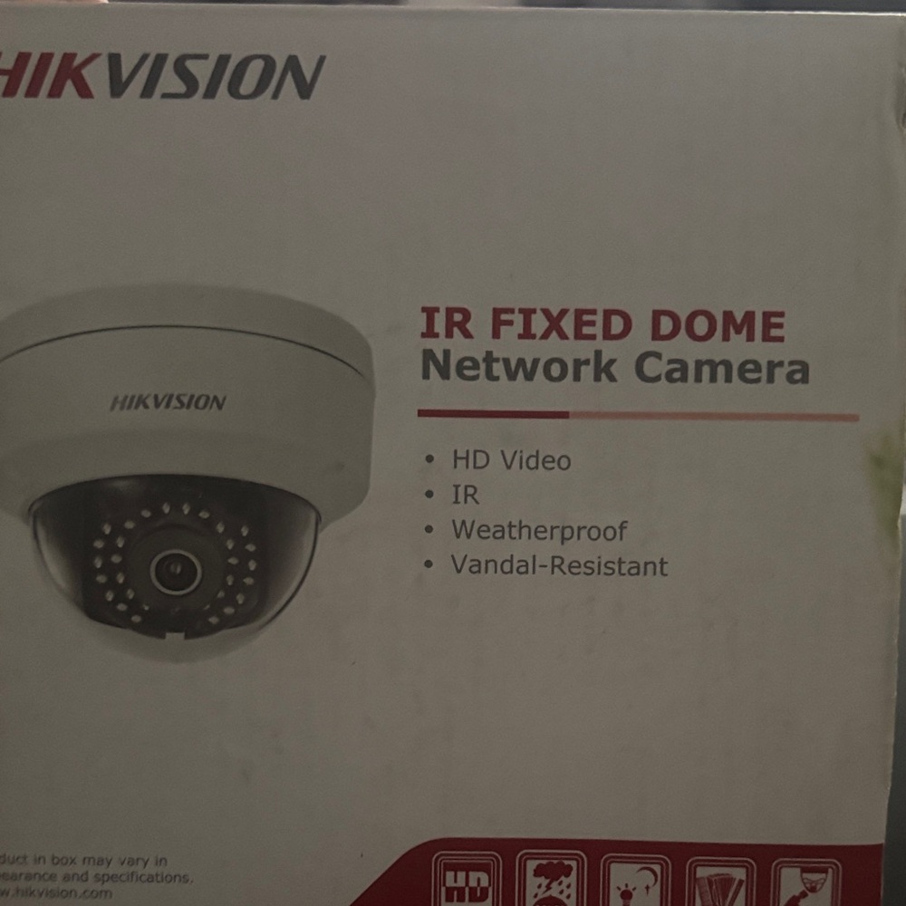 Hikvision Gray IR Dome Network Camera